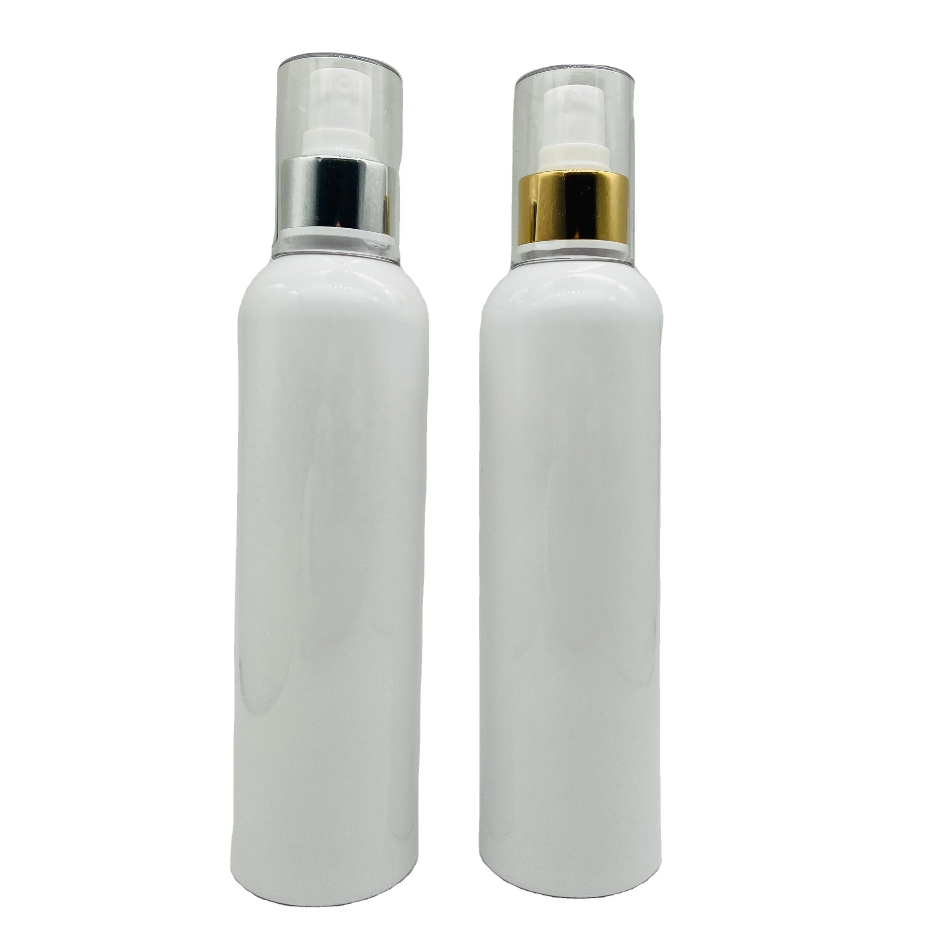 Empty Fine Mist Pet 250ML White Clear Plastic Spray Bottle for Cosmetic Packaging