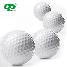 Factory Price Bulk GAOPIN PJ-303 2/3/4 Piece Surlyn/Polyurethane Golf Training Logo Custom Blank Driving Range Golf Ball Free