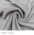 Eco-friendly 40S 95% Modal 5% Spandex Rib Knitted Fabric for Apparel-sleepwear