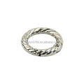 Stock Supply Bag Accessories 32mm 1.25 Inch 5 Colors Zinc Alloy Twisted Round Carabiner Hook