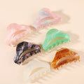 Acrylic Mi Dairy Hollow Out Hair Claws Clips 222587