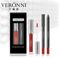 13 Piece Matte Lip Liner Lip Gloss Set Mineral Liquid Lip Tint Makeup Cosmetics Lipstick Kit