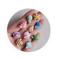 Kawaii Cartoon Ocean Series Charms Turtles Crabs Starfish Resin Flatback Cabochon Scrapbook Diy Crafts Accessories