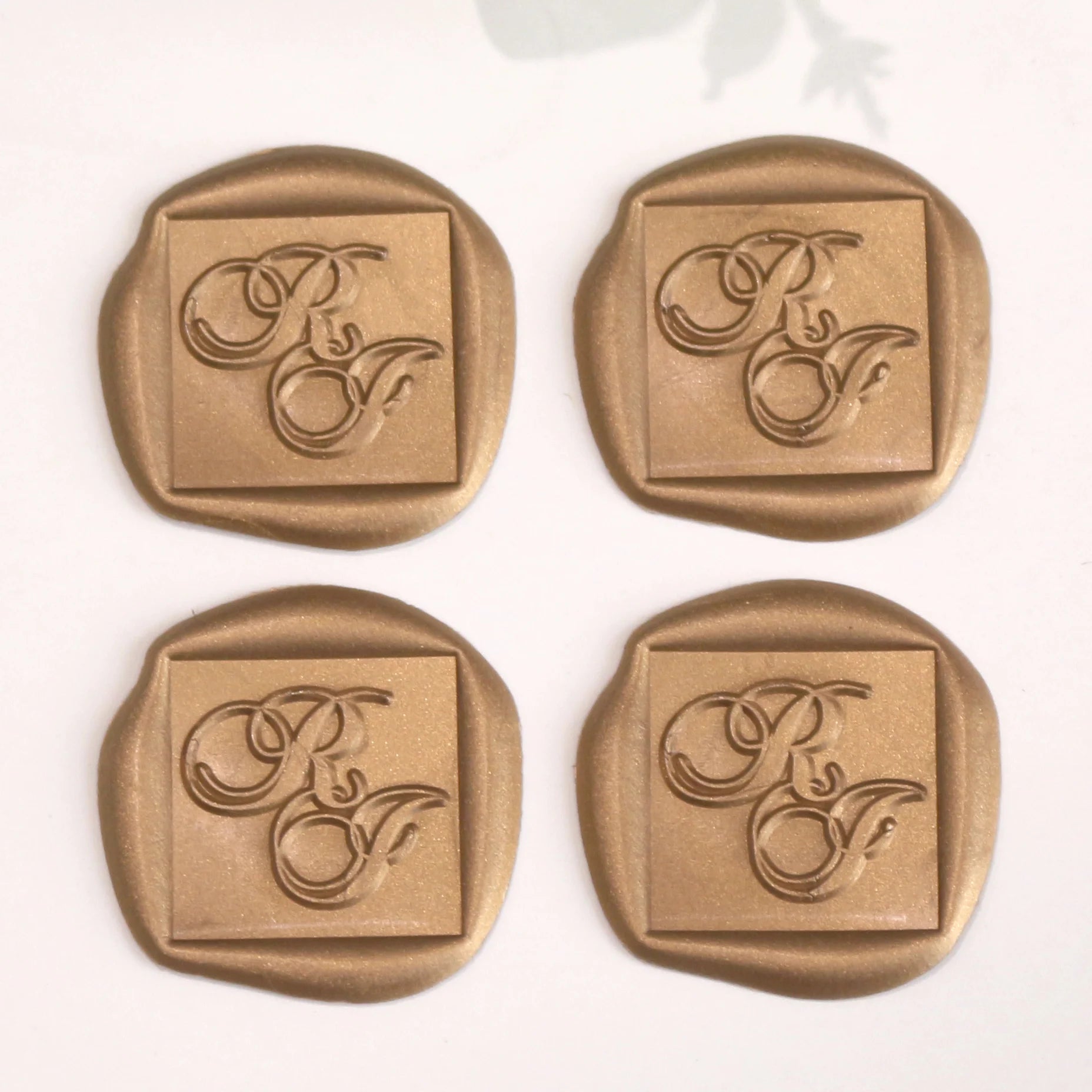 Square for Wax Print Decorative Wedding Invitation Envelope Craft Sealing Wax Seal