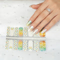 Wholesale Full Cover Design Nail Polish Wraps Latest Custom Self Adhesive Nail Art Stickers