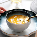 Night Sky China Hot Sale Daily Use Ceramic Decorative Porcelain Fruit Salad Bowls for Soup