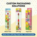Popular Selling Children Dental Products Kids Toothbrush Individual Packing Kids Novelty Toothbrush Soft Toothbrush Oem