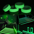 Luminous Tape Glow in the Dark Self-adhesive Reflective Sticker Home Decoration Wall Stairs Safety Warning Fluorescent Tape
