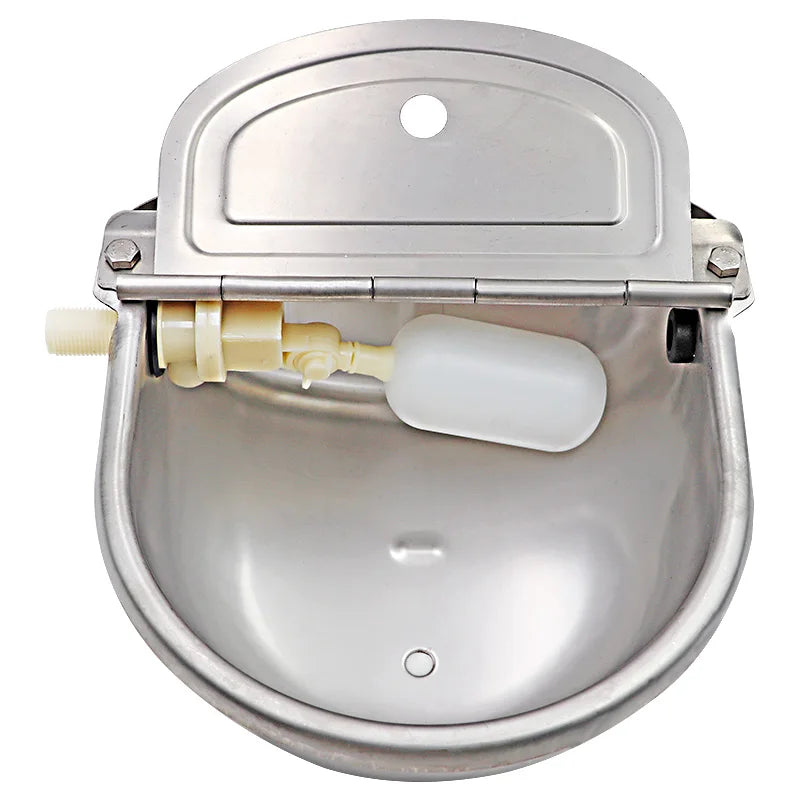 Poultry Cattle Dog Horse Animal Drinkers Stainless Steel Full Automatic Drinking Water Bowl