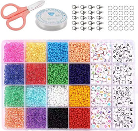 Mixed Color 3mm Round Ceramic Clay Porcelain Bead Set by Jibaizhao for DIY Jewelry Making and Art Craft Gifts