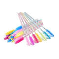 Lashes Shampoo Eyelash Glue Crystal Nylon Head Eyelash Brush Mascara Wands for Eyelash Extension Eyebrow Tools