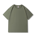 Custom Logo 210 Gsm 100% Cotton T Shirt Wholesale Heavyweight Tshirt Blank Oversized T-Shirts for Men