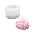 B-3039 Wholesale 3d Ball Candle Mold Wool Ball Cilyndrical Handmade Aroma Candle 3D Mousse Cake Mold
