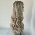 European Remy Hair Transparent Lace Silk Top Jewish Kosher Wigs Long Layer