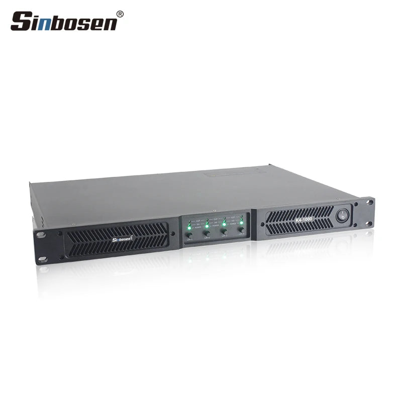 K4-1000 Class d 4 Channel Digital Power Amplifier Sound System Audio