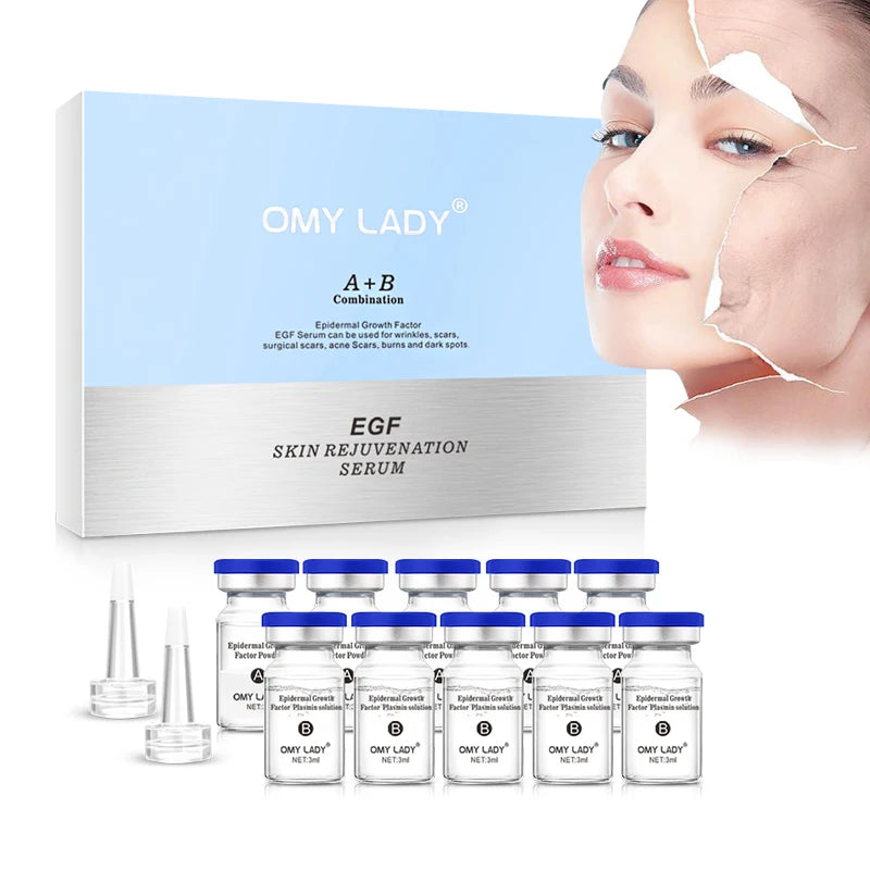 Ampoule Vegan Skincare Whitening EGF Ampoule Epidermal Growth Factor Skin Solution