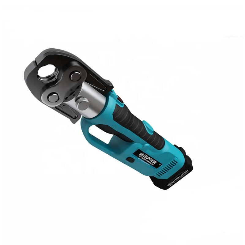 PZ-1550 Hydraulic PEX Crimping Tool Set Battery-Powered 18V Li-ion 3.0Ah Stainless Steel Pipes Crimping Tool 2-Year Warranty