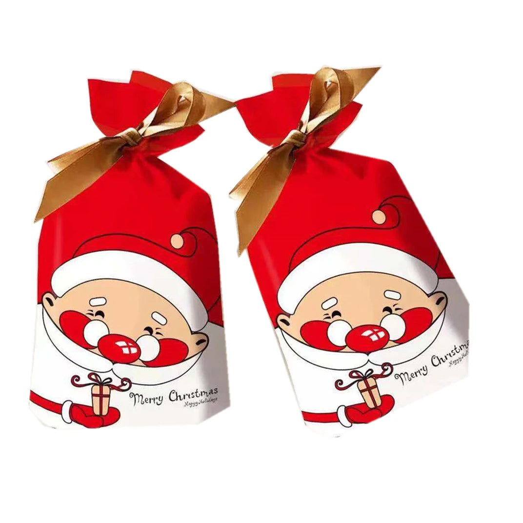 270032607 Bulk Drawstring Gift Christmas Holiday Cookie Bags  For Employees.