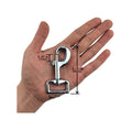 OEM Heavy Duty Chrome Trigger Dog Key Chain for Linking Pet Leash  Collar  Harness Purse Straps Swivel Snap Hooks