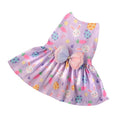 Summer Lightweight Polyester Dog Skirt Cute Breathable Quick Dry Print Decorative Pet Accessory Portable
