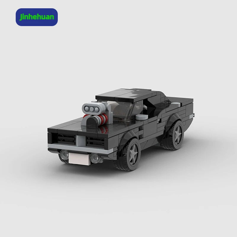 Model Car Display Moc Kit Diy Mini Building Block Sets Small Scale Brick Toys for Adults Kids Creative New Gift Children Sports Cars