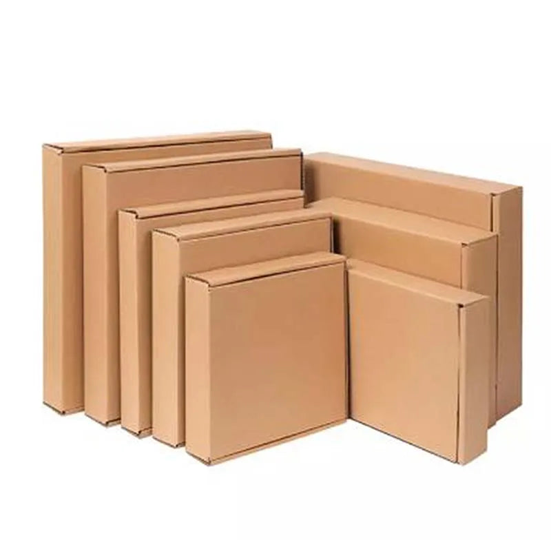Custom Logo Packaging Shoe Box Kraft Carton Packaging Wedding Party Mailer Box Clothing Corrugated Packaging Paper Shipping Boxe
