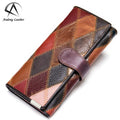 Andong Leather New Fashion RFID Long Wallet for Women Genuine Cow Leather Lgrge Capacity Clutch Bag