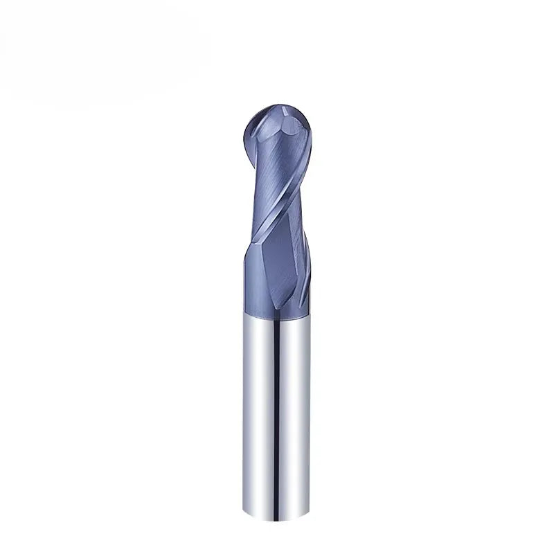 HRC45 Ball Nose End Mills CNC Solid Tungsten Carbide Milling Cutter Cutting Tools for Stainless Steel OEM ODM