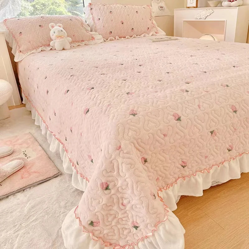 High Quality Cute Cotton Summer Bedding Sets Bedding Duvet Cover Sheet for Home