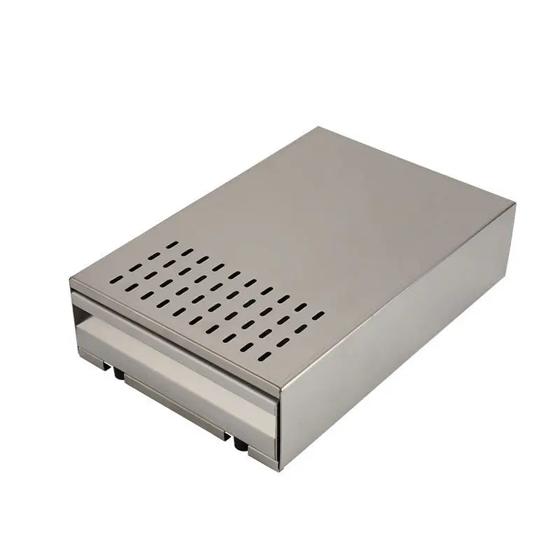 Custom logo Professional Barista Tool Stainless Steel Detachable Coffee Ground Espresso Knock Container Coffee Knock Box Drawer