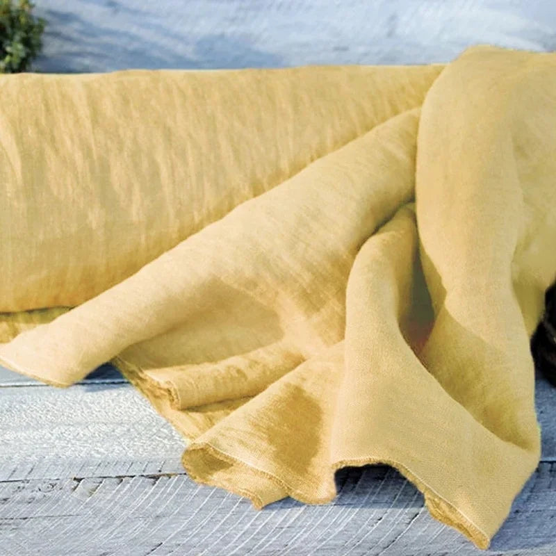 100% Linen Fabric Environment-friendly for Men's and Women's Shirts
