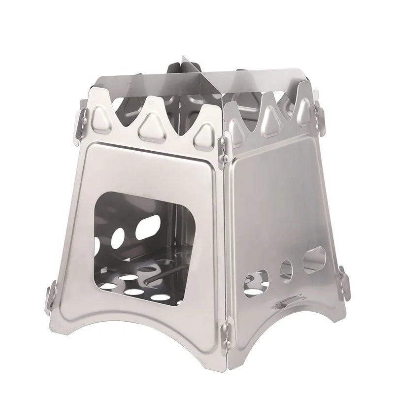 Ultra Lightweight Portable Wood Burning Camping Stove Backpacking Stove Nylon Carry Case MegaBDM