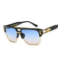 New Fashion Brand Grand Design Grandmaster Four Sunglasses Men Vintage Retro Hip Hop Style Sun Glasses Oculos De Sol Masculino