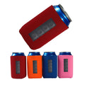 YOUQU Custom Neoprene Camouflage Foldable Magnetic Can Cooler 4 PCS Portable Insulated Stubby Holder Sublimation/Printed Cozy