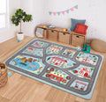 3D Cartoon Digital Printing Microfiber Rug Washable Floor Mats Kids Carpet Bedroom Custom Rug