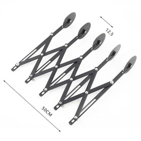 Adjustable Dough Divider Five-Three Sever Wheel Disposable Kitchen Gadget Stainless Steel Pizza Knife Pizza Cutter
