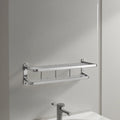 Bathroom Hardware Set Wall Mounted Shelf Towel Rack Bath Organizer Set