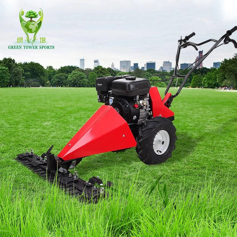 7.5 HP 4-stroke Single Cylinder Handheld Grass Brush Cutting Machine Lawn Mower