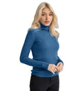 Turtleneck Knitted Sweater Pullover Casual for Women Autumn 2023