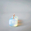 2026 Crystal Crafts Opalite Crystal Cubes Shape Incense Holder