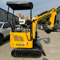 mini excavators CE/EPA/EURO 5  1.2ton  micro mini excavator with free bucket for sale