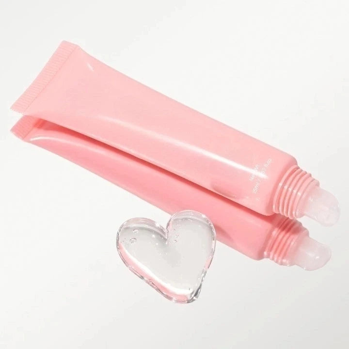 New Arrival 2-in-1 Non-sticky Lip Care and Lipgloss Juicy Mirror-shine Finish Makeup Lip Gloss Balm Soft Tubes Balm Lip Balm