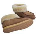 Sample Support OEM Unisex Winter Warm Sheepskin Fur Slippers Double Face Indoor Real Sheepskin with Anti-Slippery Wholesale