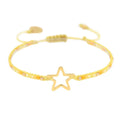 Go2boho Star Bracelet for Children Gift 2021 Miyuki Beaded String Jewelry Femme Beading Work Jewellery Boho Tassel Bracelets