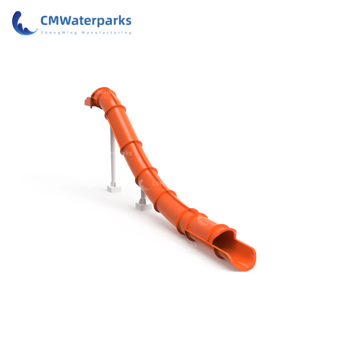 New Commerical Water Slides Prices Fiberglass Swimming Pool Slides for Outdoor