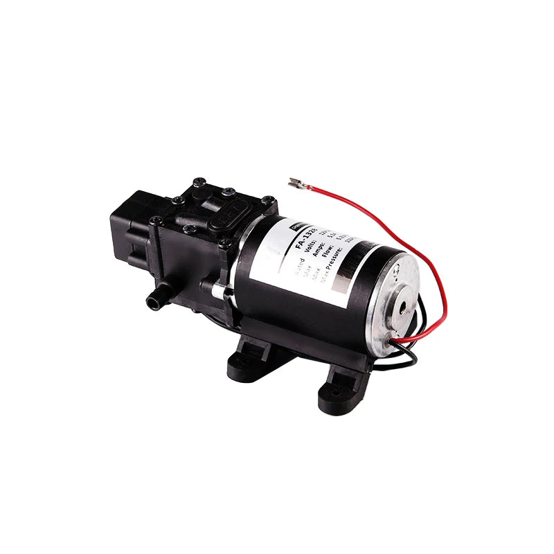 DC 12V Black 2m Car Micro Diaphragm Water Pump Self-Priming High Pressure Booster Pumps Motor Car Micro Diaphragm Water Pump