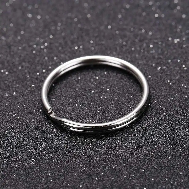Manufacturers Supply 25MM Metal Keychain with Aperture Ring Durable and Stylish Keyring