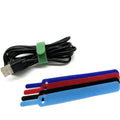 Colorful Self-Grip Fastening Tape Double Side Adjustable Self Locking Back to Back Hook and Loop Cable Tie Strap