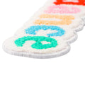 3D Sequin Hand Puff Embroidery Eco-Friendly Canvas Custom Might Sew-On Chenille Embroidery Patches