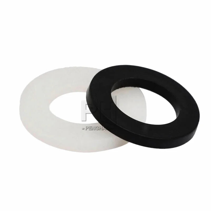 Plastic Flat Pad Enlarged Flat Gasket Nylon High Temperature Insulated Flat Gasket M2-M12 Nylon Washer